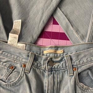 Levi's Blue Straight Leg Jeans Classic Style